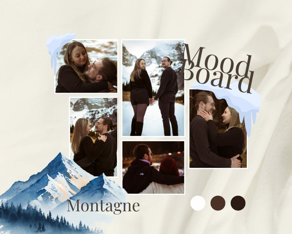 Moodboard montagne