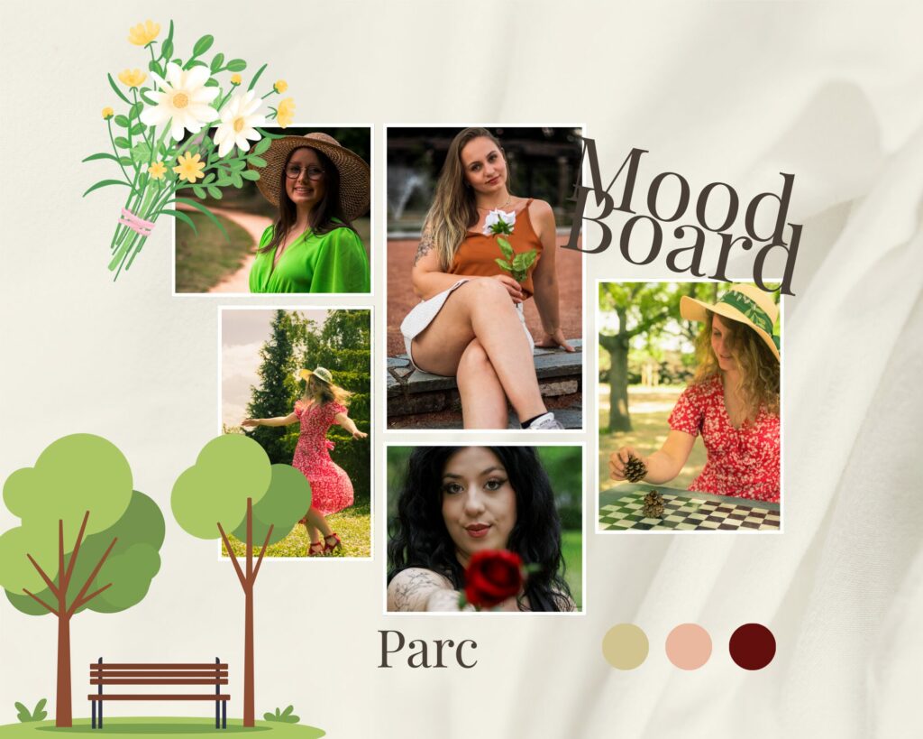 Moodboard parc