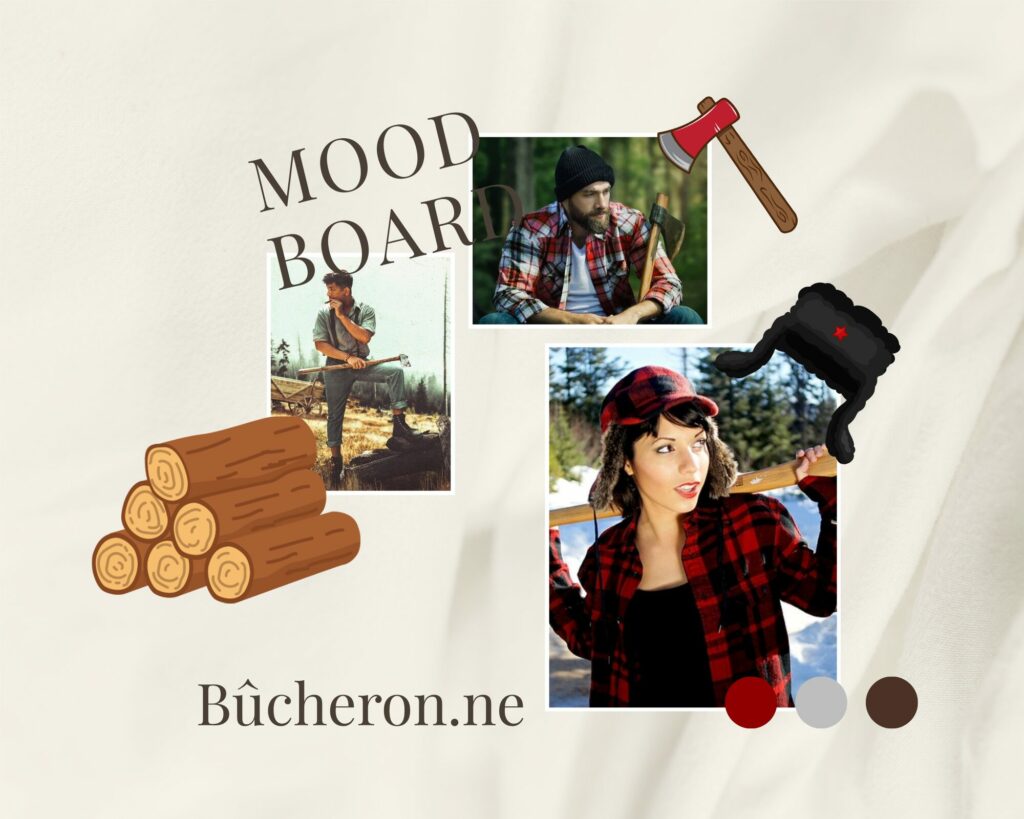 Moodboard bûcheron